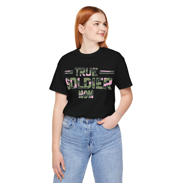 TRUE SOLDIER MOM Female Jersey Short Sleeve Tee