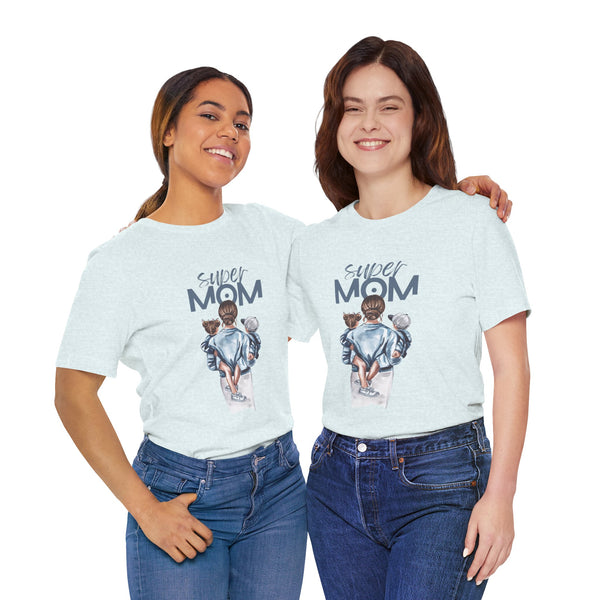 Super Mom Female Jersey Short Sleeve Tee